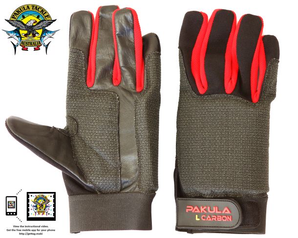 Multi-tasking gamefishing gloves